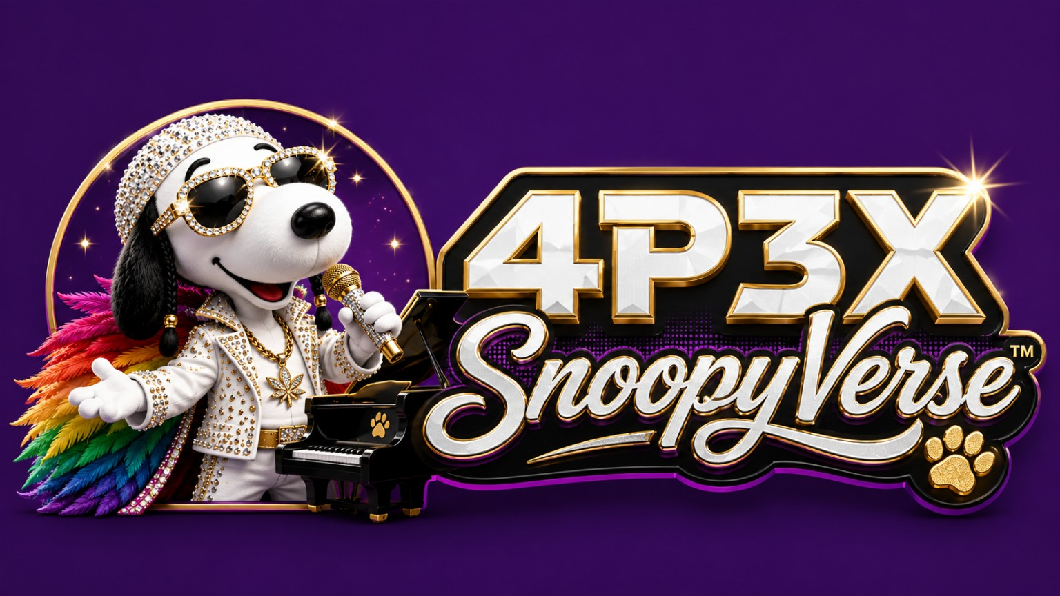 4P3X SnoopyVerse™ logo